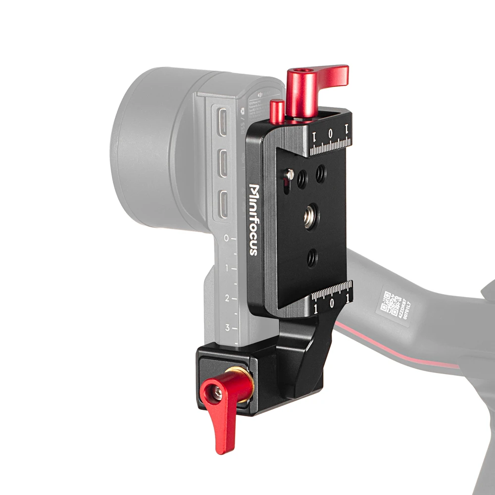 RS Vertical Bracket Camera Mount Vertical Shooting Photography for DJI Ronin RS 2/RS 3/RS3 PRO Gimbal Mounting Clamp Plate