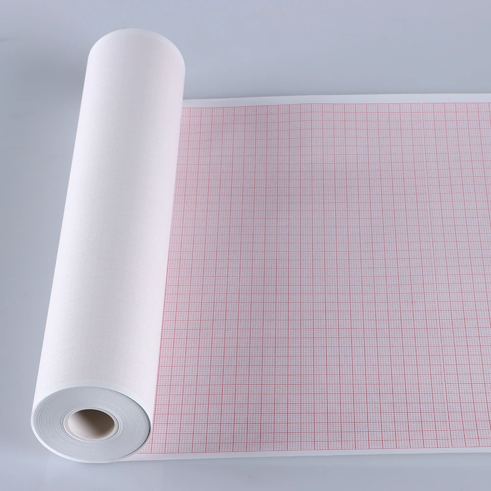 210mm*20m Printing Paper Accessories for ECG1200G Electrocardiogram EKG Thermal Recording Roll Paper for CONTEC ECG Machine