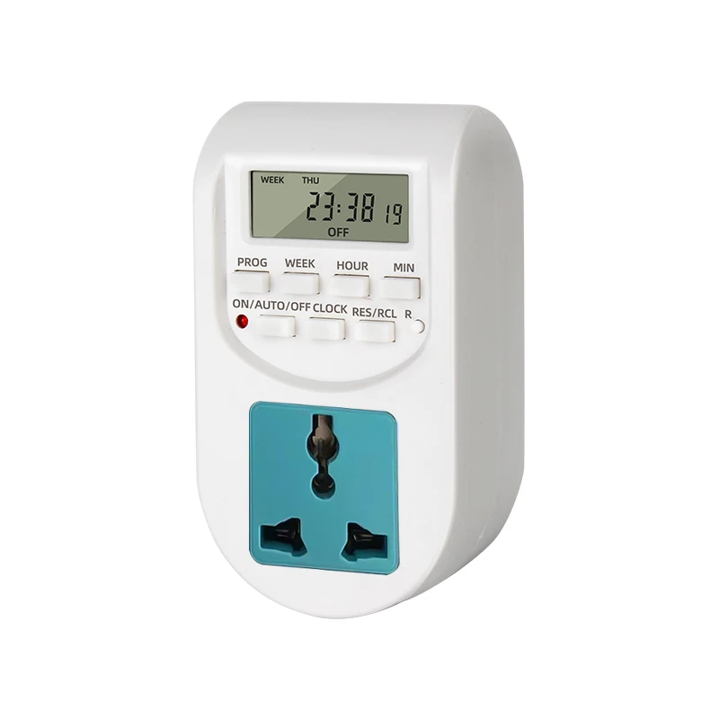 Time-Controlled Socket Smart Timer Switch Power Timer Timing Switch Anti-Overcharging Battery Car Charging Protection