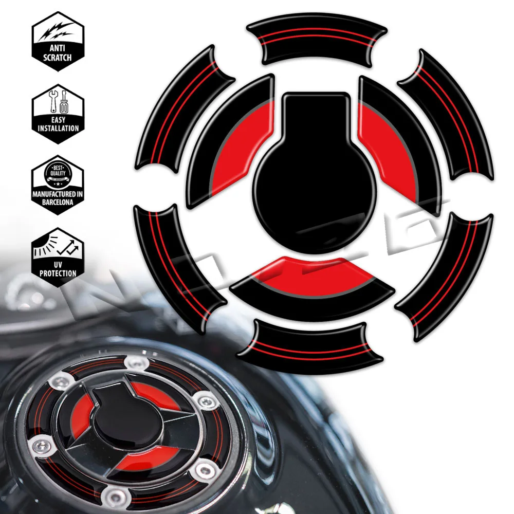 

3D Motorcycle Tank Cap Sticker Decal For Triumph Trident 660 Tiger 850 900 Speed Triple RS660 1050 Daytona 660 Street Triple 765