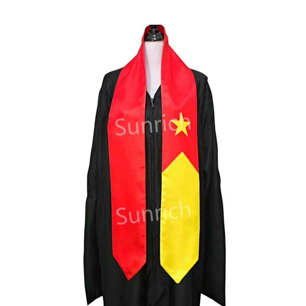 Tigray Region Ethiopia Flag Graduation Stole Baccalaureate Gown Accessory Tigray Flag Graduation Sash