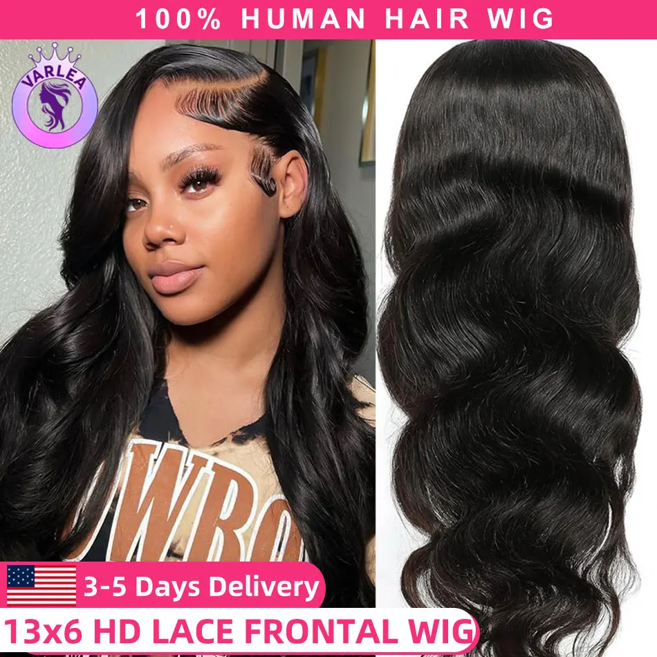 30-calowy Body Wave 13x6 Hd Lace Front Wig Human Hair Pre Plucked 180% Density 13x4 Body Wave Lace Front Wig 100% Human Hair Wigs