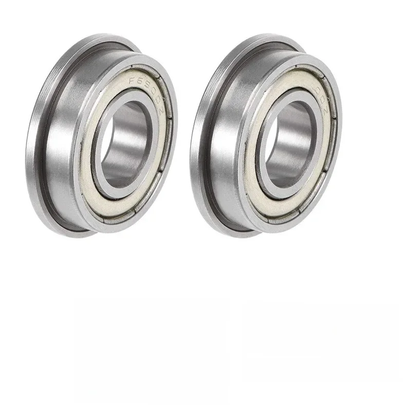 2/5PCS Łożysko F6900ZZ 10X22X6 mm Łożysko kołnierzowe F6900 F6901 F6902 F6903 F6904 F6905 F6906 ZZ ZZ Z 2Z Łożyska kulkowe poprzeczne — zdjęcie 2