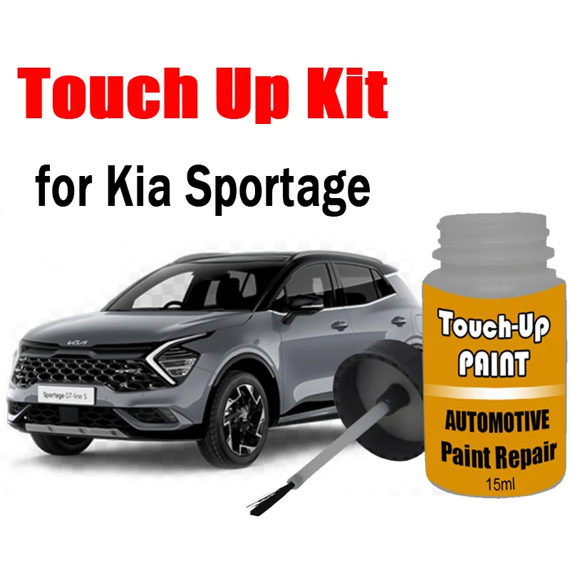 

Car Touch-Up Paint Kit (with brush) for KIA Sportage Paint Scratch Remover Car Paint Care Accessories