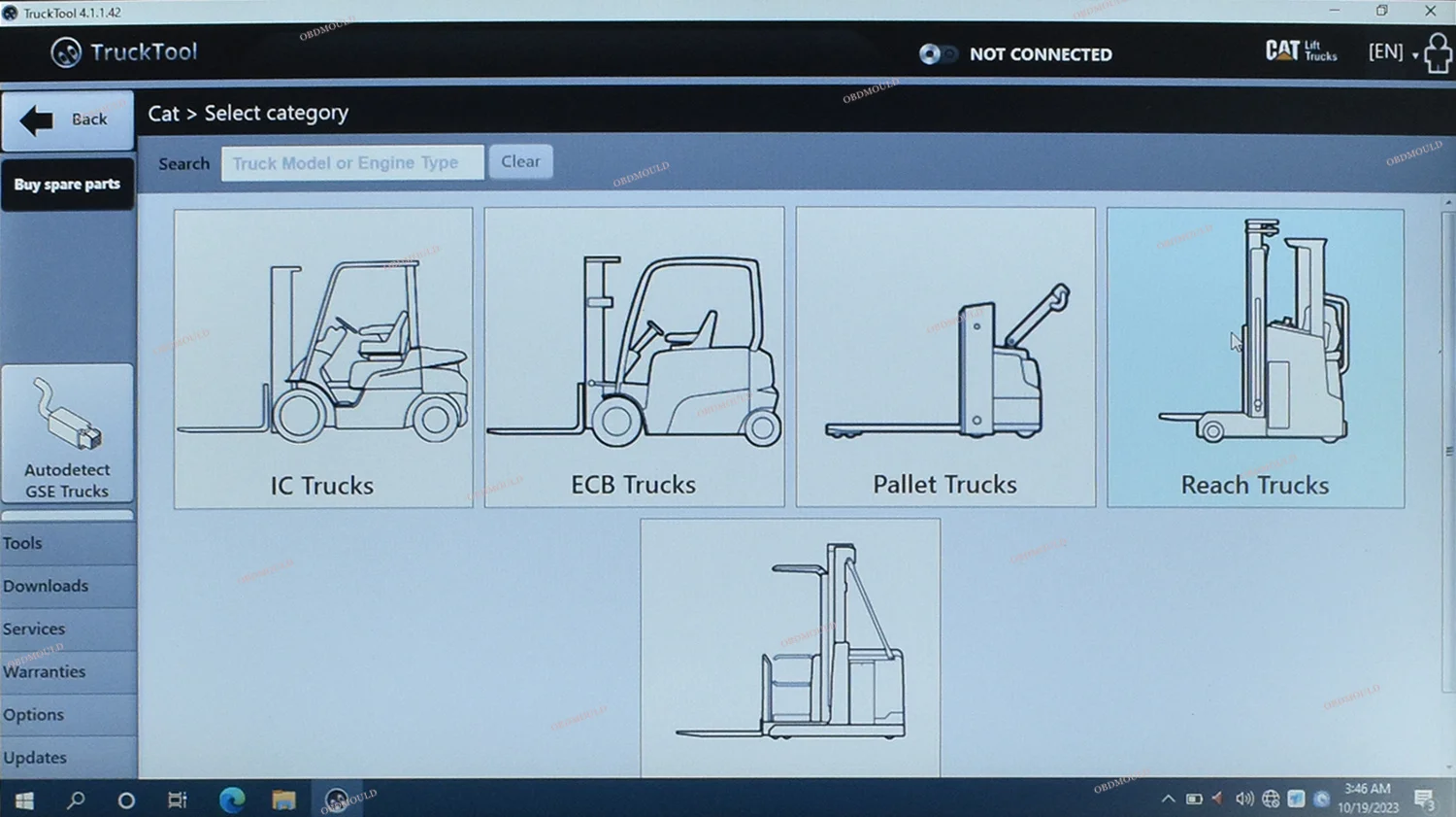 Trucktool Diagnostic Program For Mitsubishi Et Tcm Unicarriers Rocla Jungheinrich Nichiyu Forklift Diagnostic Software