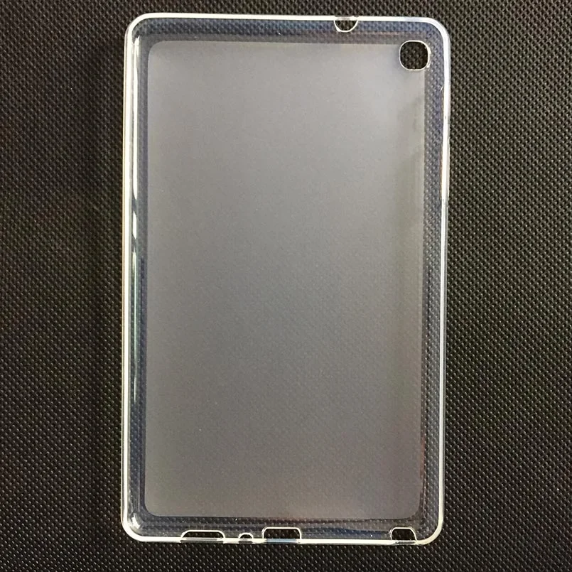Case for Samsung Galaxy Tab A 8.0 2019 with S Pen SM-P200/P205 Transparent Soft TPU Tablet Case Shockproof Protective Shell+Gift