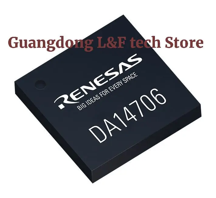 RENESAS DA14706-00000HZ2 MCU, Application Specific, 32-bit, 160MHz, SoC, 1.5MB RAM, 2.9-4.75 Input, VFBGA-142, ARM Cortex-M33