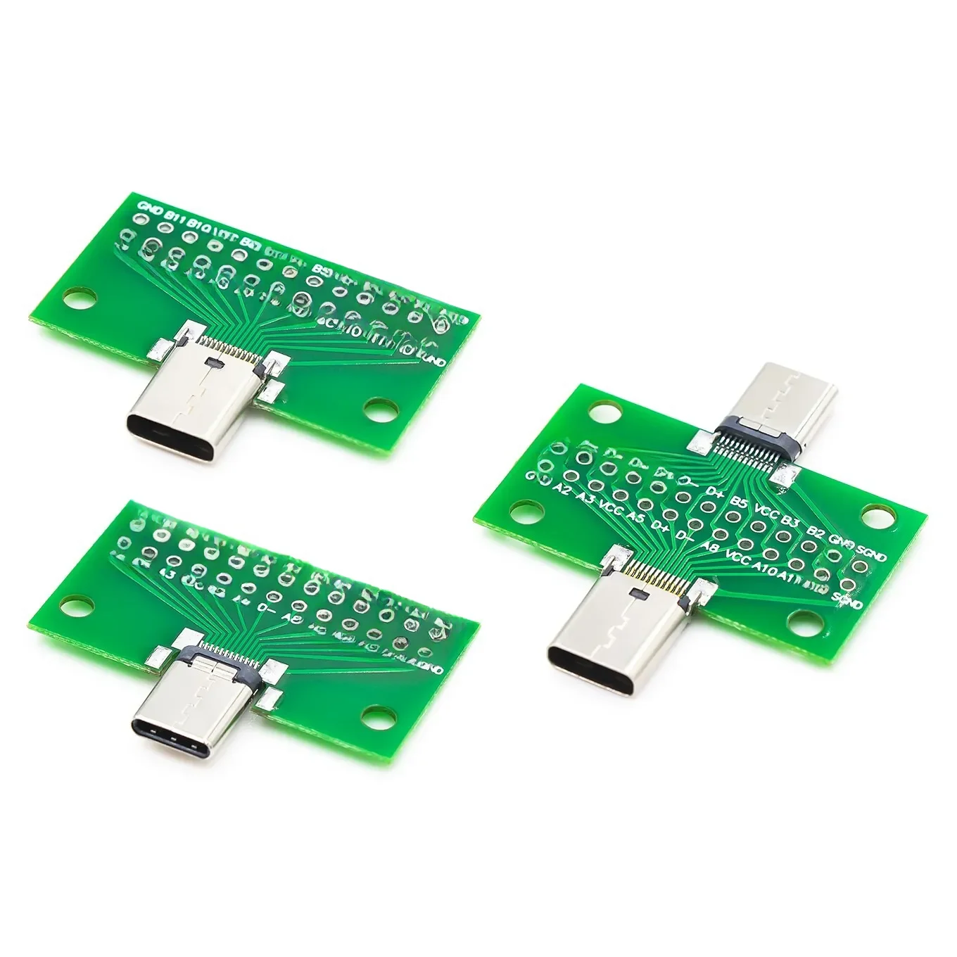 Złącze USB 3.1 typu C Płytka adaptera Płytka PCB Żeńska męska głowica Konwerter 2 * 13P do 2,54MM Płytka testowa transferu Moduł USB3.1 — zdjęcie 2