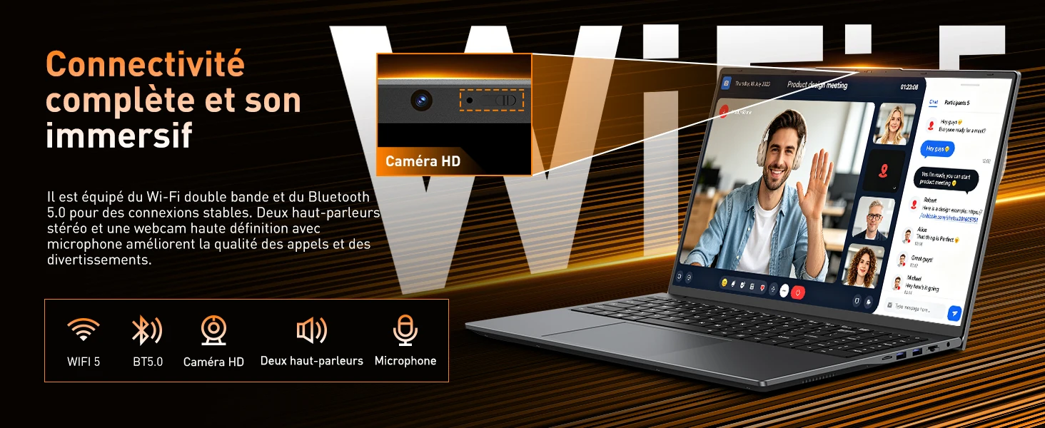 HYPERSTRIX 16" Core I5 Laptop, 16GB RAM, 512GB SSD, MS Office 2024, IPS(1920 * 1200) 16:10 Display, Win 11 Pro Notebook Computer with BT5.0 Wi-Fi, 3*USB A, HDMI, RJ45, Backlit Keyboard, Space Grey