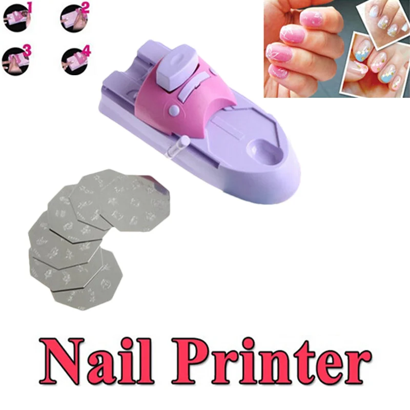 Nail Printing Machine DIY Nail Painting Machine Nails Art Design Drawing Polish Stamper Printer Machine Decorate Fingernail