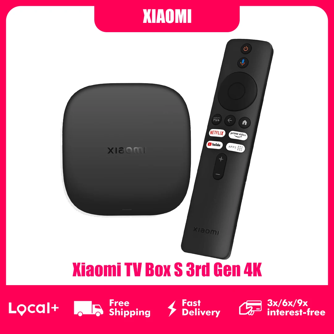Xiaomi TV Box S 3ª Gen 4K 32GB