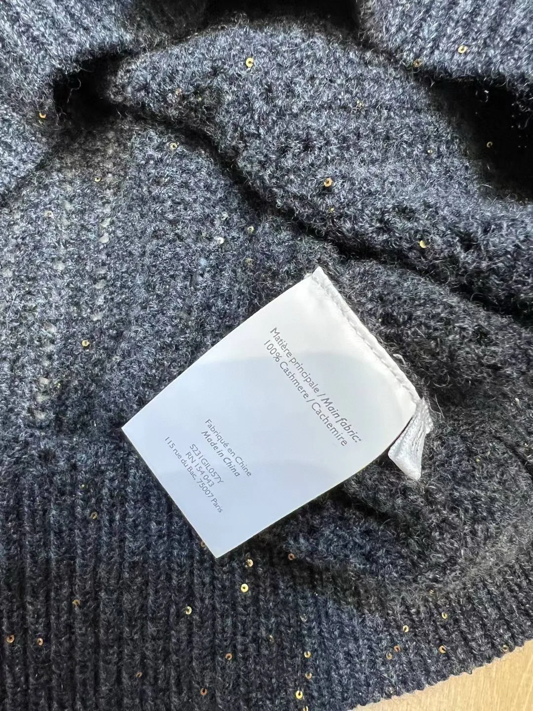 Casual damesvest van kasjmier met ritssluiting herfst 202
