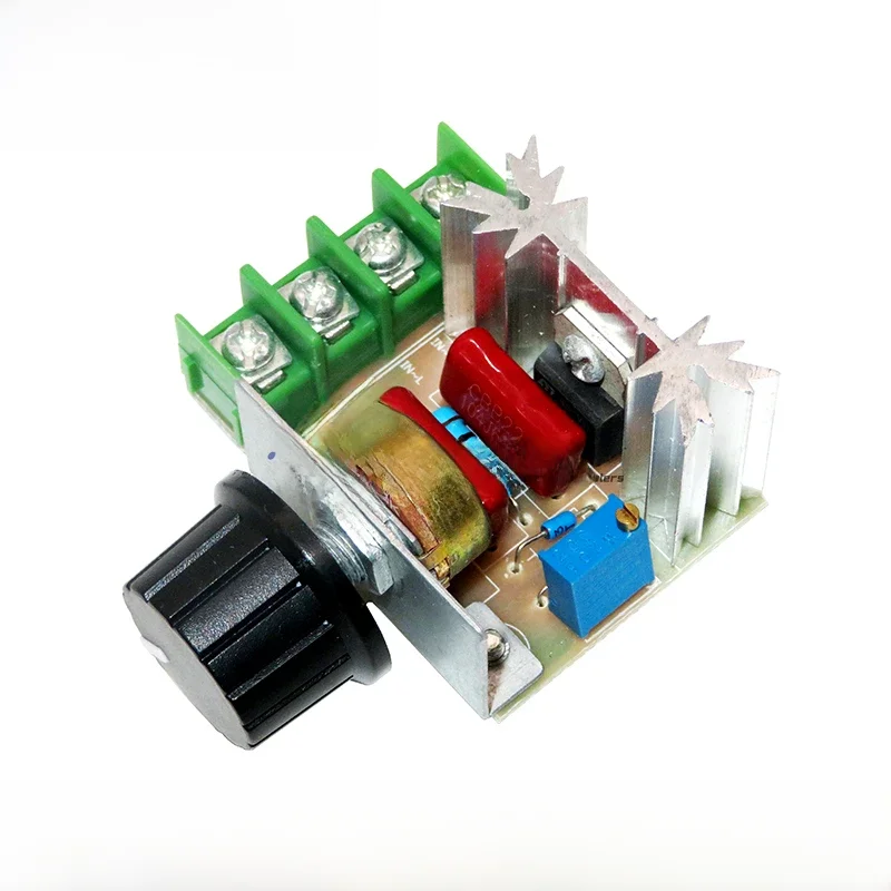 Régulateur de tension 2000 watts AC 50 - 220 volts, variateur de puissance SCR, régulateur de vitesse du moteur, régulateurs d'amélioration de l'habitat 2000W