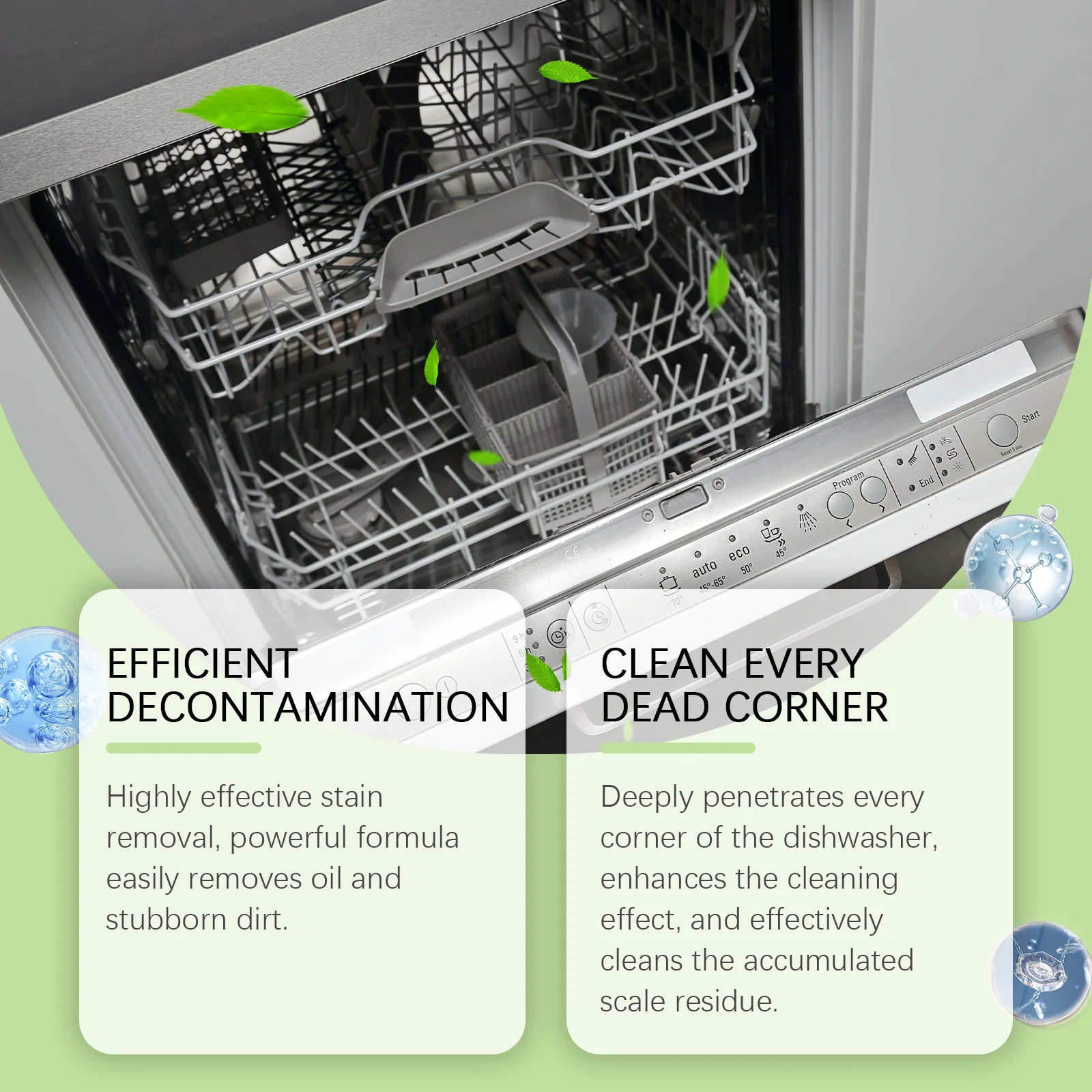 ジェイクホー食器洗い機クリーナー 食べ残し除去 油汚れ洗浄 除菌 光沢復元 強力食器洗い機洗浄剤