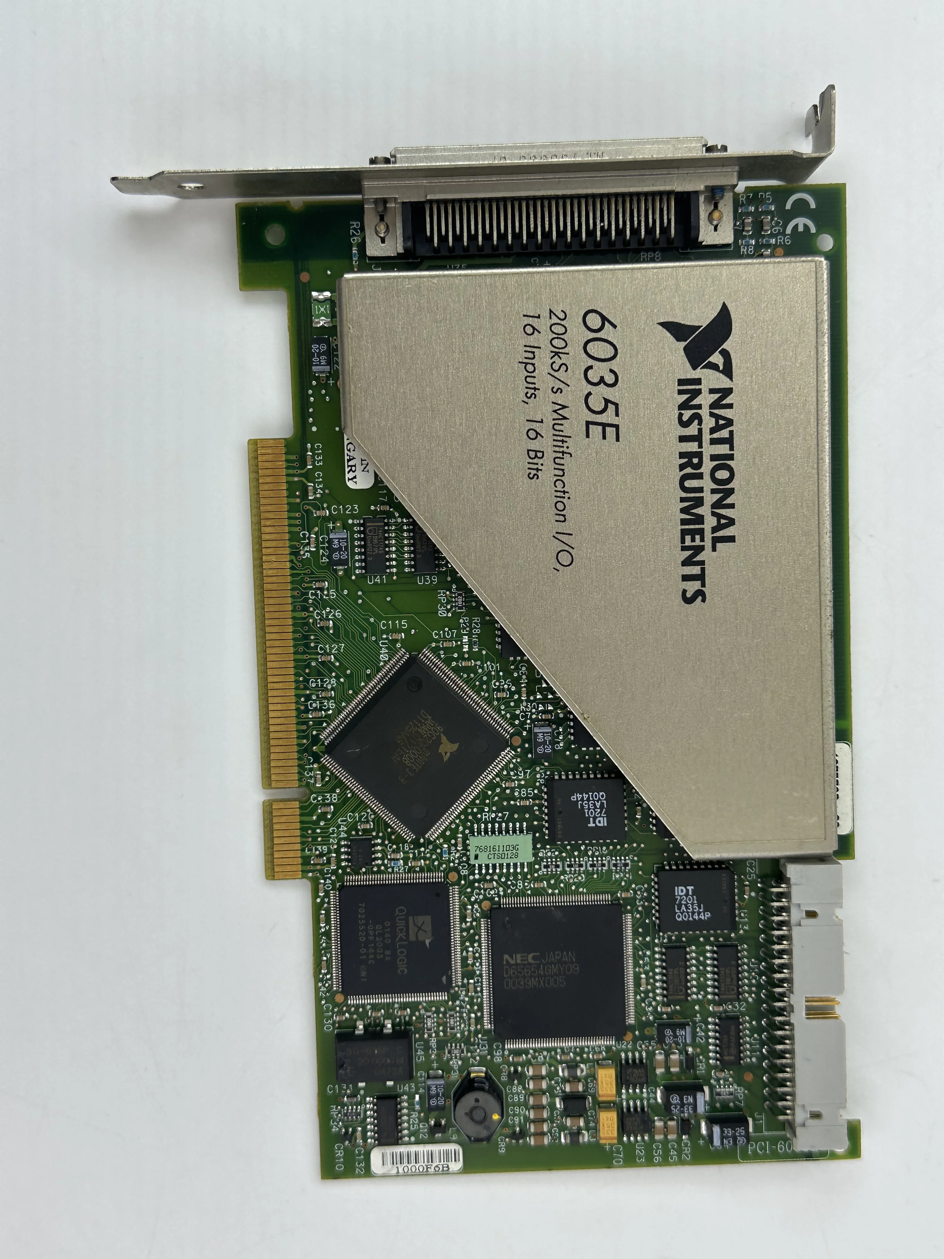 NI PCI-6035E NI DAQ Card 16 bit Analog Input Multifunction