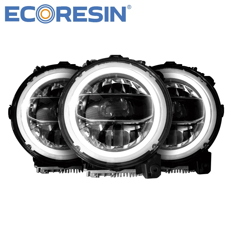 

For Jeep 4*4 Wrangler JL JK 2017-2022 Headlight Lamp LED Upgrade Car Auto Parts Accessories With Blue