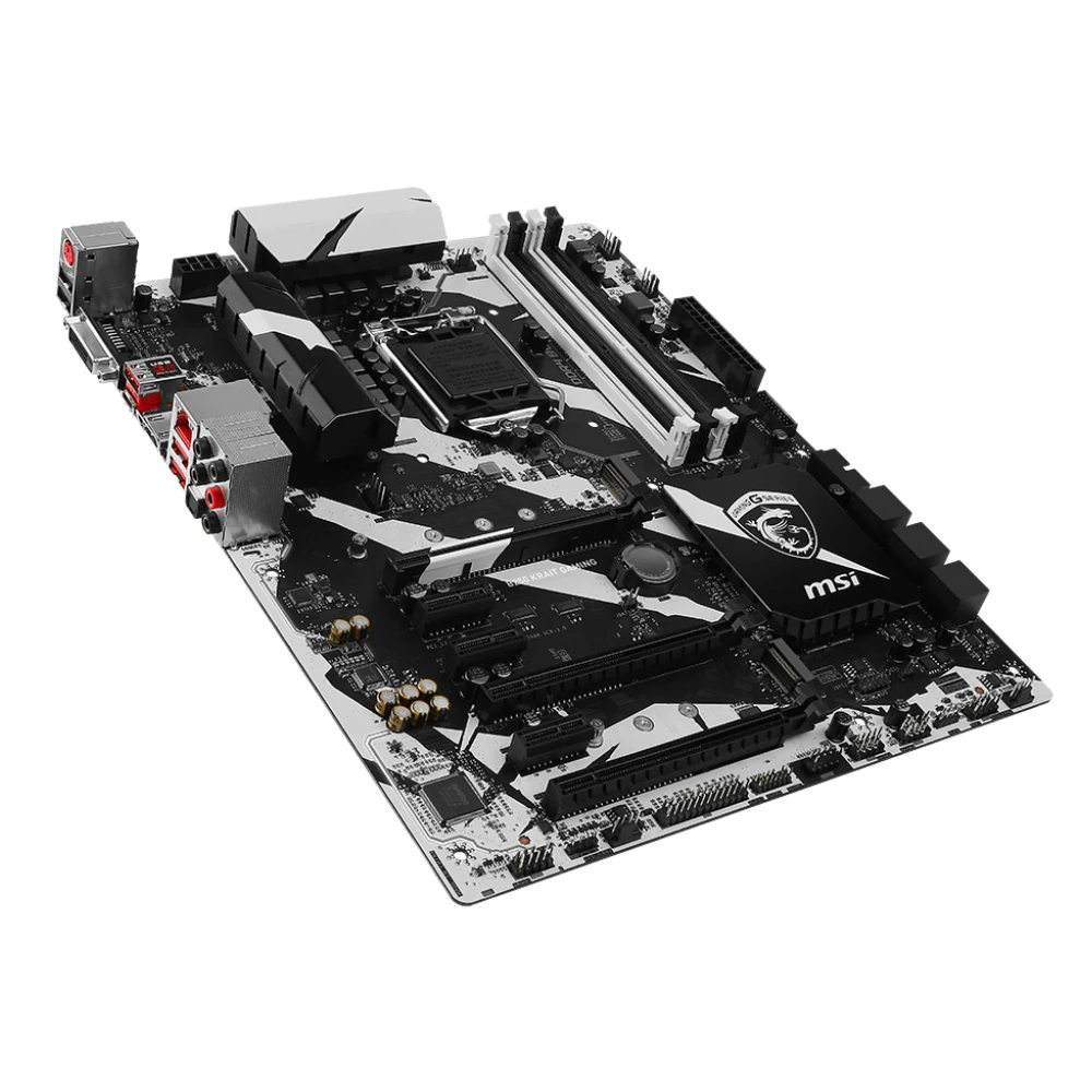 Imagem -03 - Msi-placa-mãe para Jogos Usado B250 Intel B250 Lga 1151 Ddr4 Usb 3.1 Atx