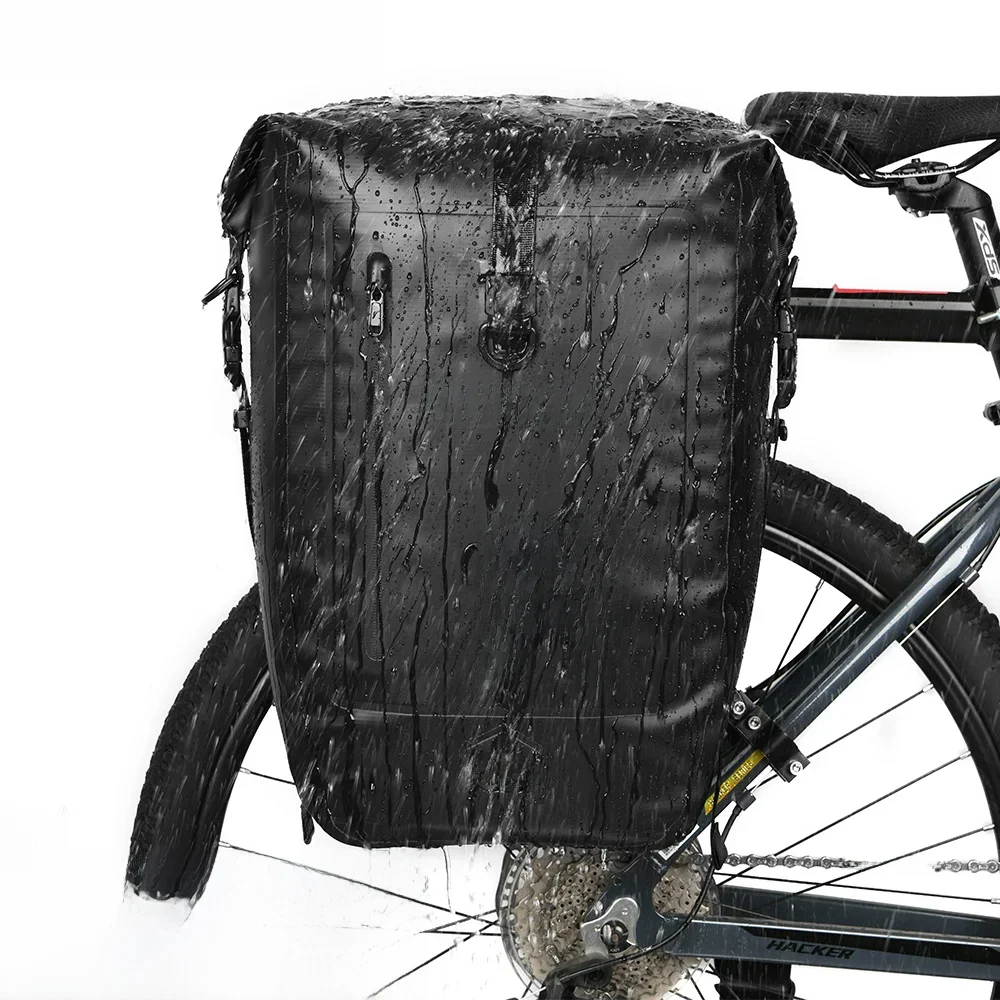 AliExpress NEWBOLER 100%WaterproofBike Bag 27L Travel Cycling Bag Basket Bicycle Rear Rack Tail Seat Trunk Bag