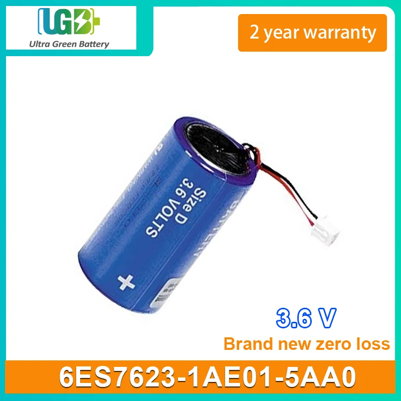 UGB New battery For SIMATIC HMI PILA C7 S7 Y PG 6ES7623-1AE01-5AA0 battery 3.6V