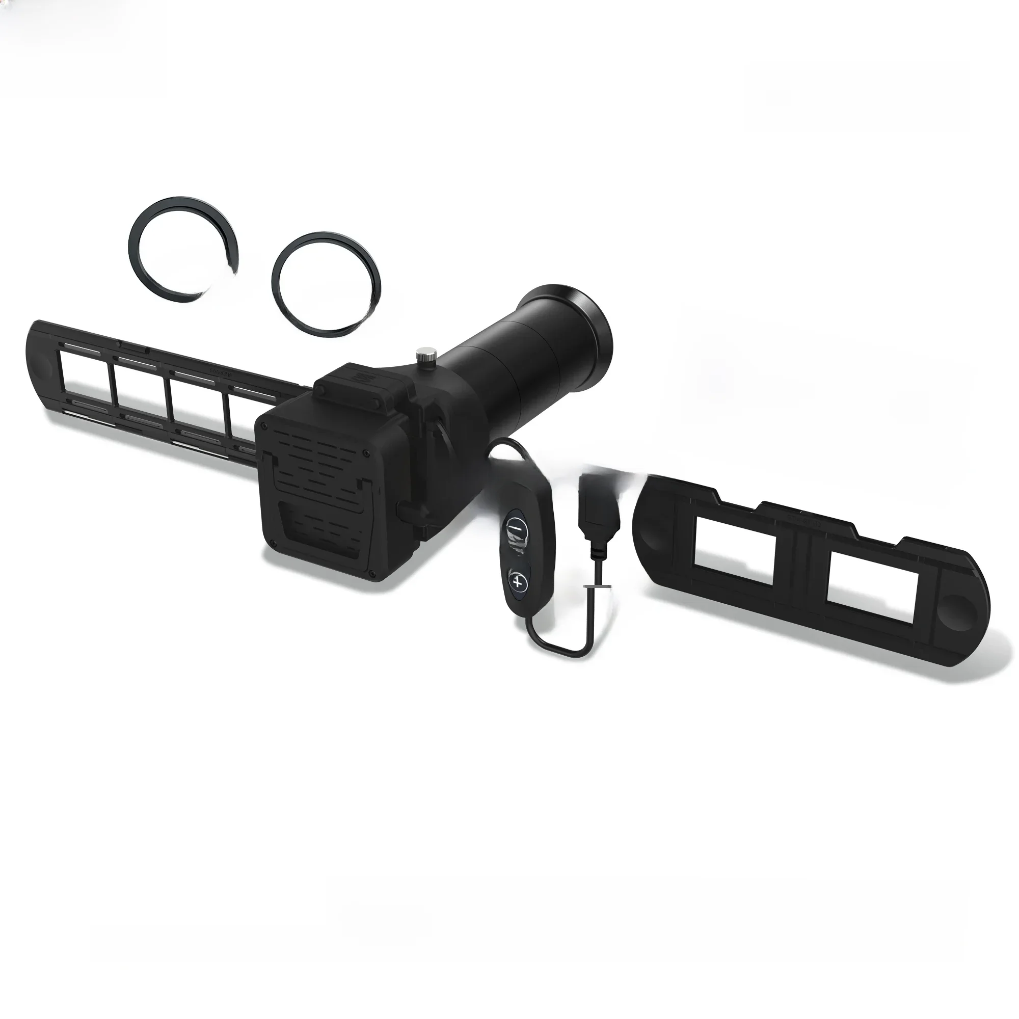 JJC FDA-S1 35mm Film Digitalisierung Adapter & LED Licht Negative Scanner Rutschen Digitale