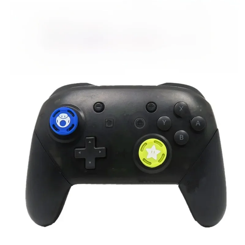 Capuchons de poignées de pouce analogiques en silicone souple, capuchons pour manette Nintendo Switch Pro, PS4, PS5, Xbox One, 4 pièces
