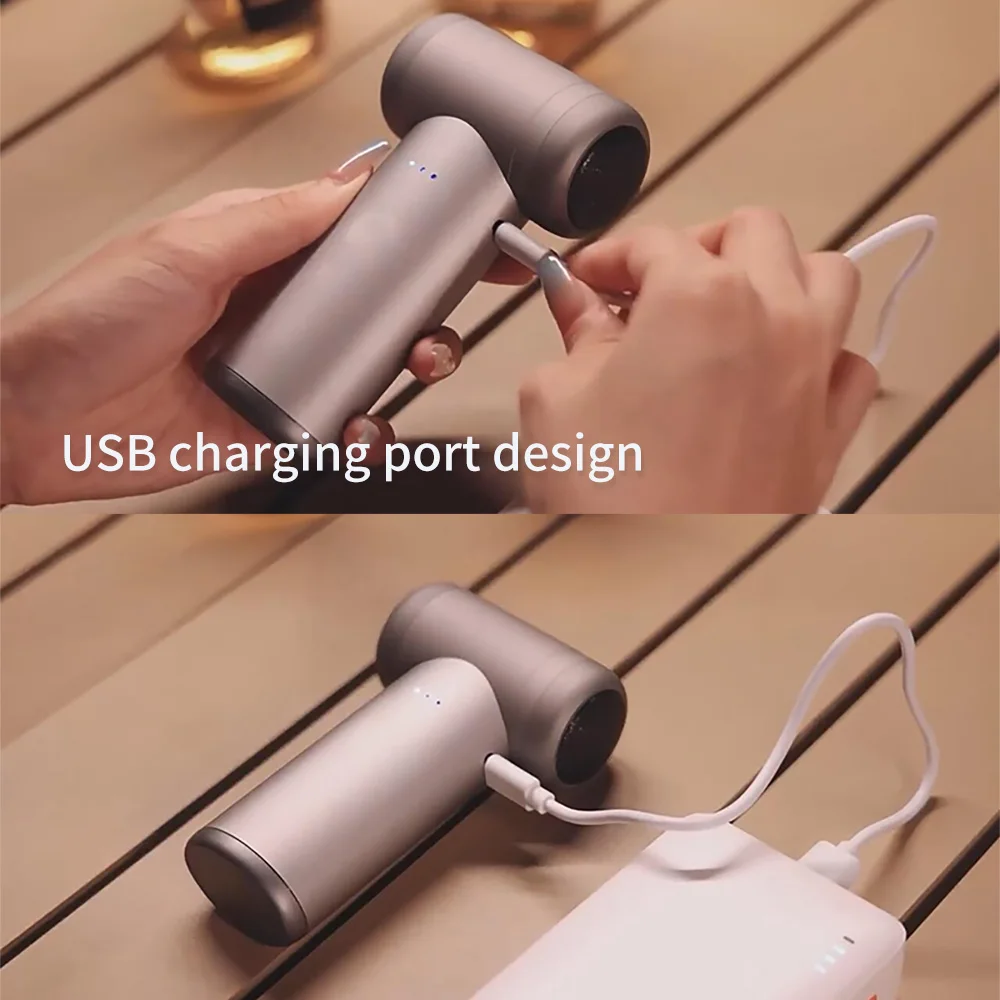 Draadloze Mini Gewelddadige High-Speed Föhn Multi-Functionele Föhn Draadloze Outdoor Föhn