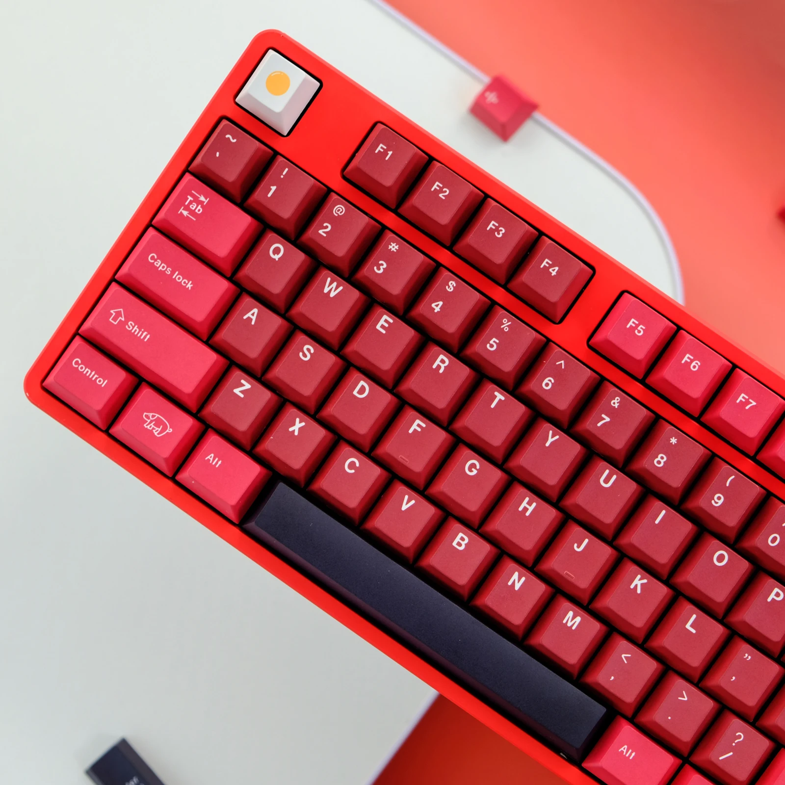 GMK-Tapa de tecla Jamon PBT, accesorio con 129 teclas, perfil Cherry DYE-SUB, personalizado, para teclado mecánico