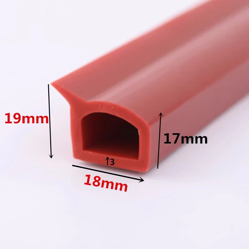 Custom Silicone Extrusion Profiles,High-Temperature, Waterproof Seals for Rotary Oven Automotive Electronics Weatherstrip