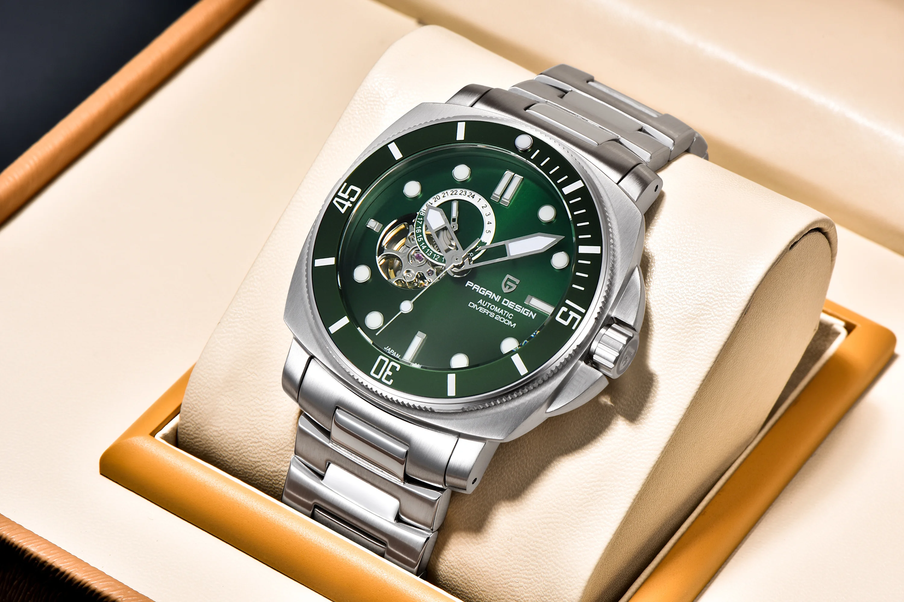 2026 New PAGANI DESIGN Brand Automatic Luxury Watch For Men Mechanical Japan Movt Men Watch 100M Waterproof 316L All Steel Watch