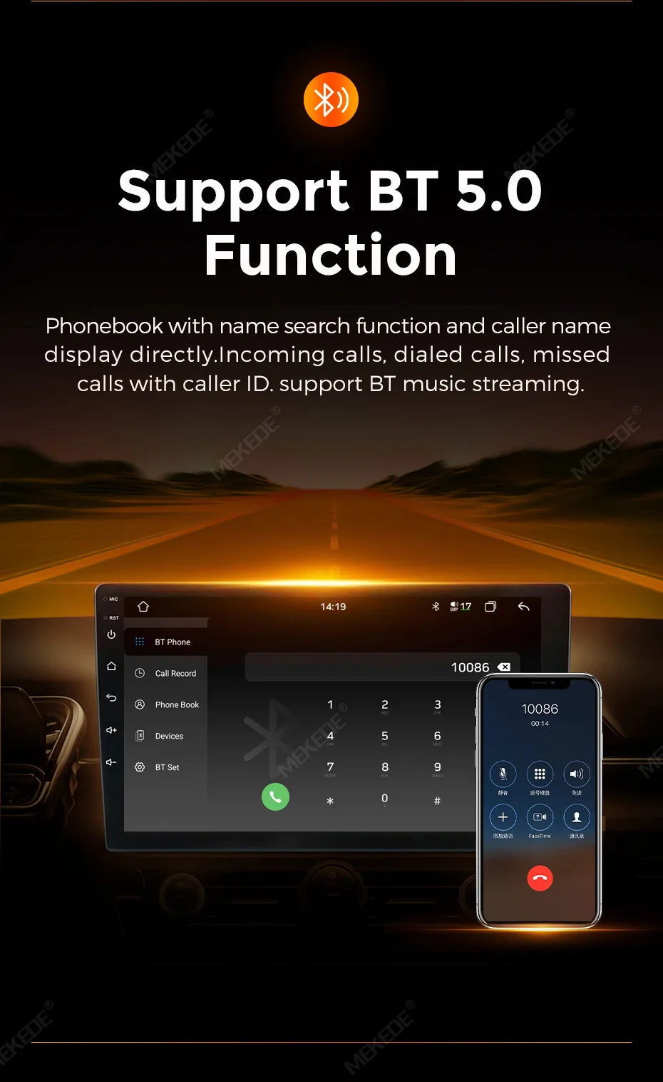 Android Universal 9/10 Inch Car Radio DVD-Player 4G+64G 8-Core UIS7865 Wireless Carplay AUTO Navigation GPS Intelligent Systems