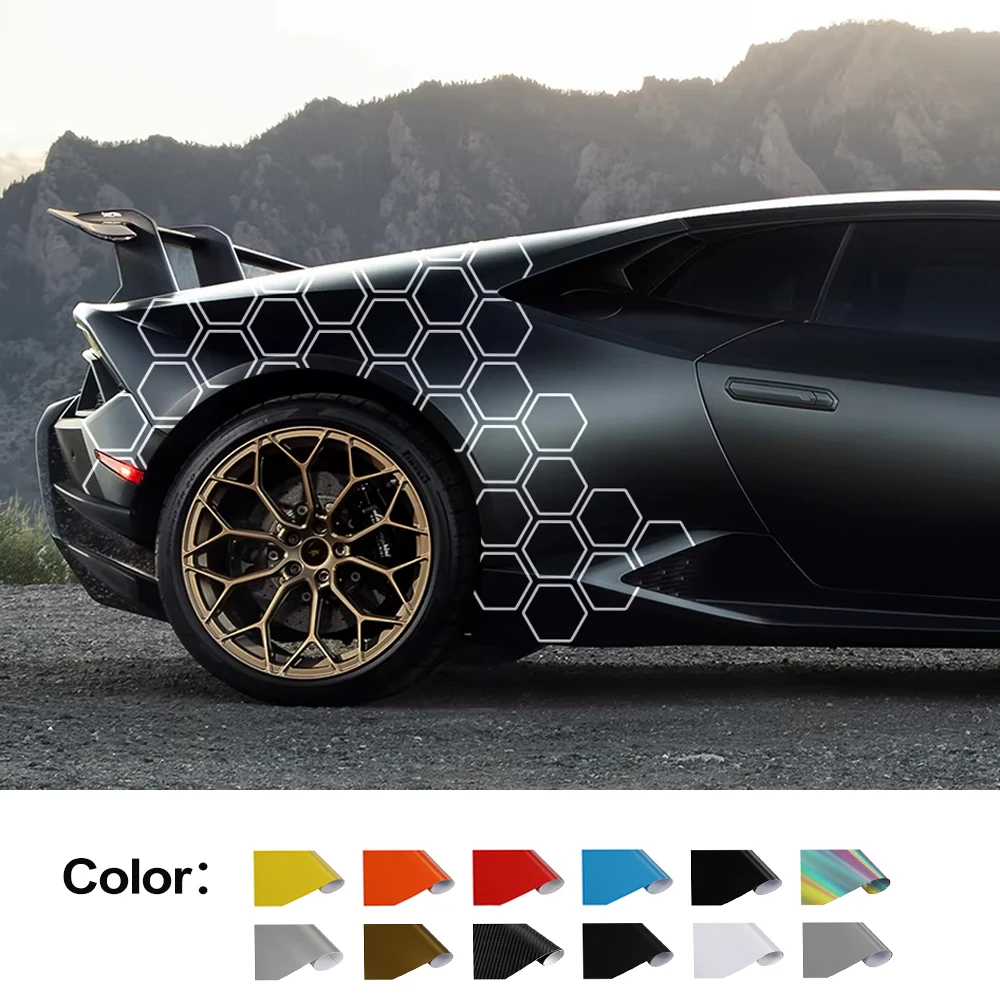 

Наклейка на автомобиль Honeycomb OpenStyle, универсальная боковая наклейка для Audi, BMW, Ford, Kia, Renault, Hyundai, Fiat, Subaru, автомобильные аксессуары