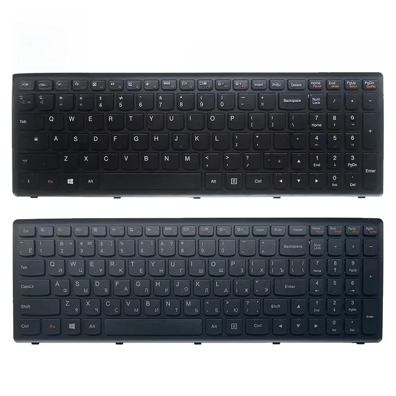 US/RU/SP/FR/KR NOWA klawiatura do laptopa Lenovo G500S G505S S500 S500T S510P Z510 Z510A Z501 Z501A Z505 Flex 15/D/AP/AT — zdjęcie 2