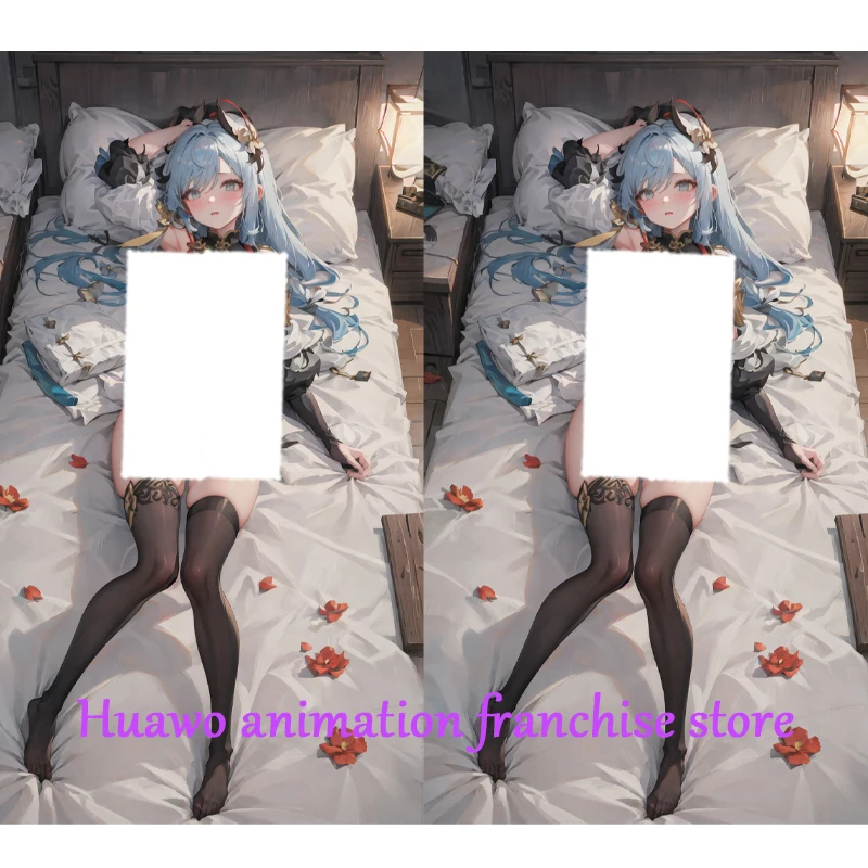 

Anime Dakimakura Pillow Shenhe 2-Side Print Pillowcase Hugging Body Cushion Cover Otaku Waifuristmas Decoration 2023