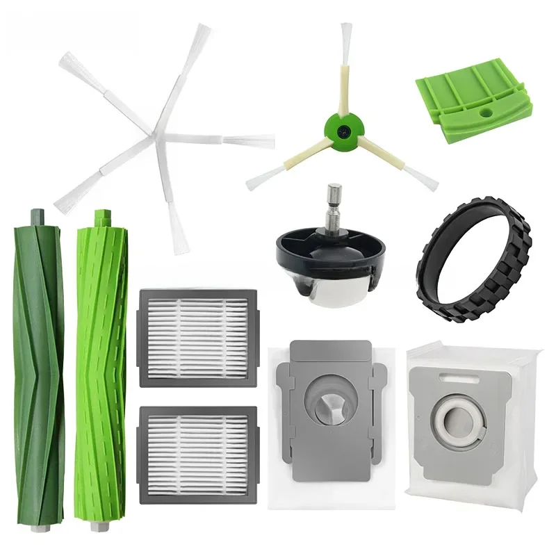 Brosse principale brosse latérale filtre Hepa sac à poussière roue universelle pièces de rechange pour iRobot Roomba i3 i4 i6 i7 i8 E5 E6 E7 j7 accessoires