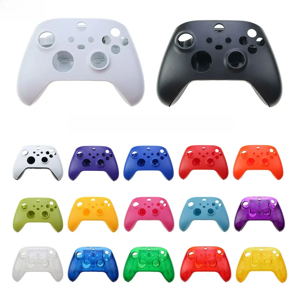 JCD Vorder- und Rückgehäuse für Xbox Series X S Controller, Ersatzgehäuse, obere und untere Frontplatte