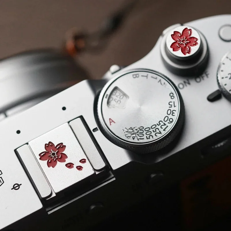 Osłona gorącej stopki aparatu Sakura Miękki przycisk zwalniający do aparatu bezlusterkowego Sony A7C2 Fujifilm X100V Canon Nikon ZF — zdjęcie 2