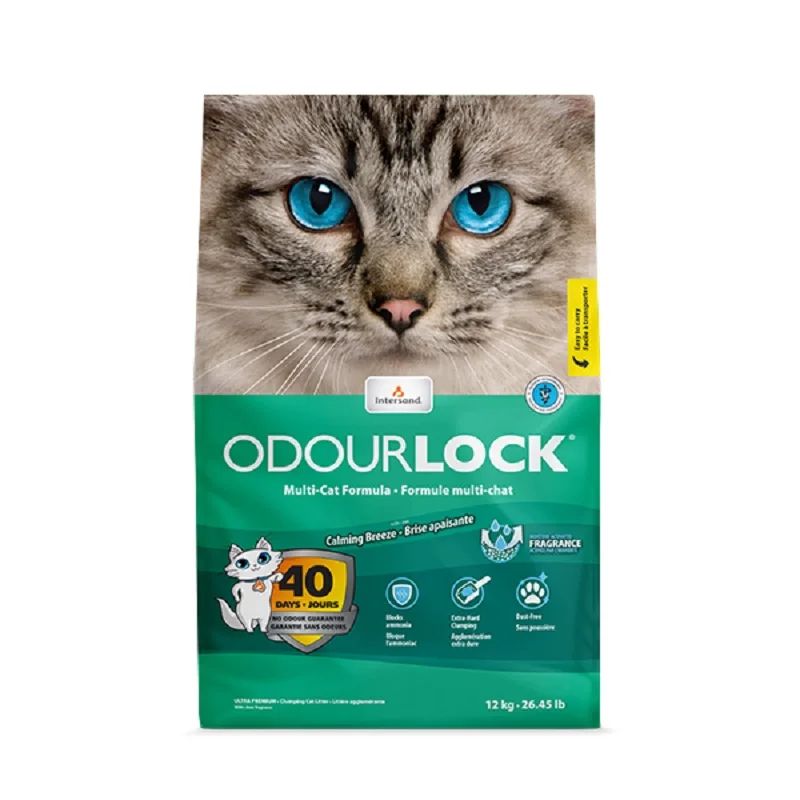 오더락 고양이 모래 12kg (카밍브리즈) Odourlock cat sand cat litter