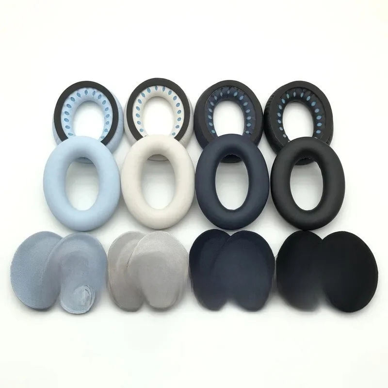 Coussinets d'oreille de remplacement pour casque Bose QC45 QuietComfort 45, oreillettes en cuir protéiné plus doux