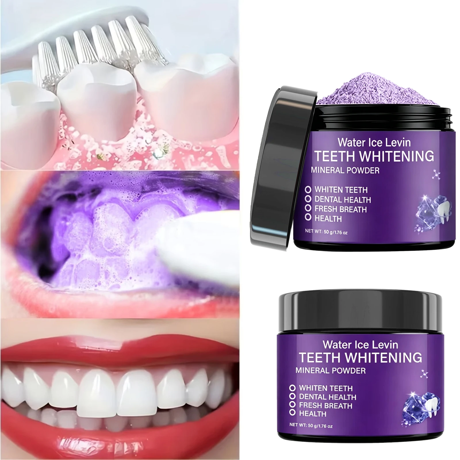Water Ice Levin Dental Care Mi - Teeth Whitening Filter ulasan dan harga