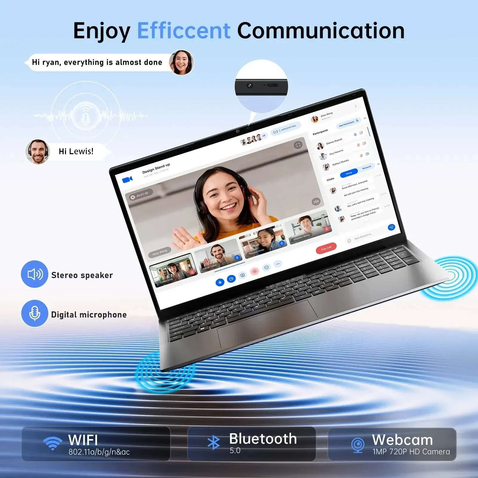 Xiaman 2026 NEW Intel 17.3" Laptop Computer intel Pentium 6500Y Notebook Computer 16GB RAM 1TB 2TB SSD 1920*1080P Windows 11 Fingerprint Office Laptops Notebook Computer PC