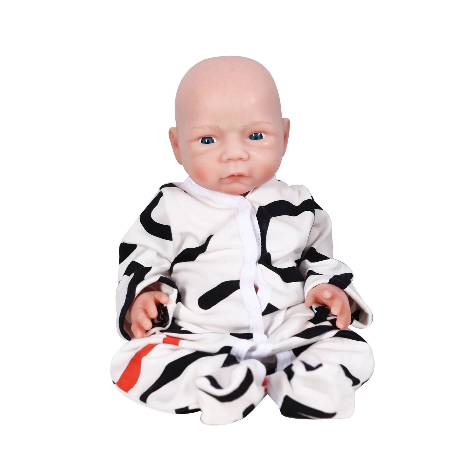 COSDOLL 47cm 2900g 100% Full Body Silicone Reborn Baby Doll Realistic Girl Boy Unpainted Dolls DIY Blank Children Toys Gifts