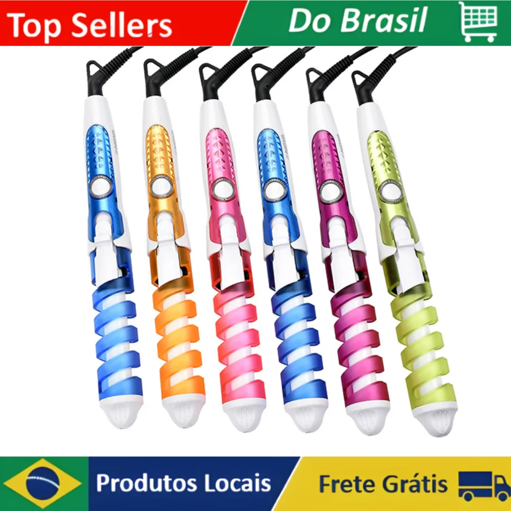 Rizador profesional Bivolt, modelo espiral