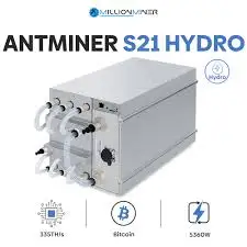 MA BUY 5 GET 3 FREE Bitmain Antminer S21 Hydro 335T 5360W – 3 Phase Input Voltage 380~415V AC