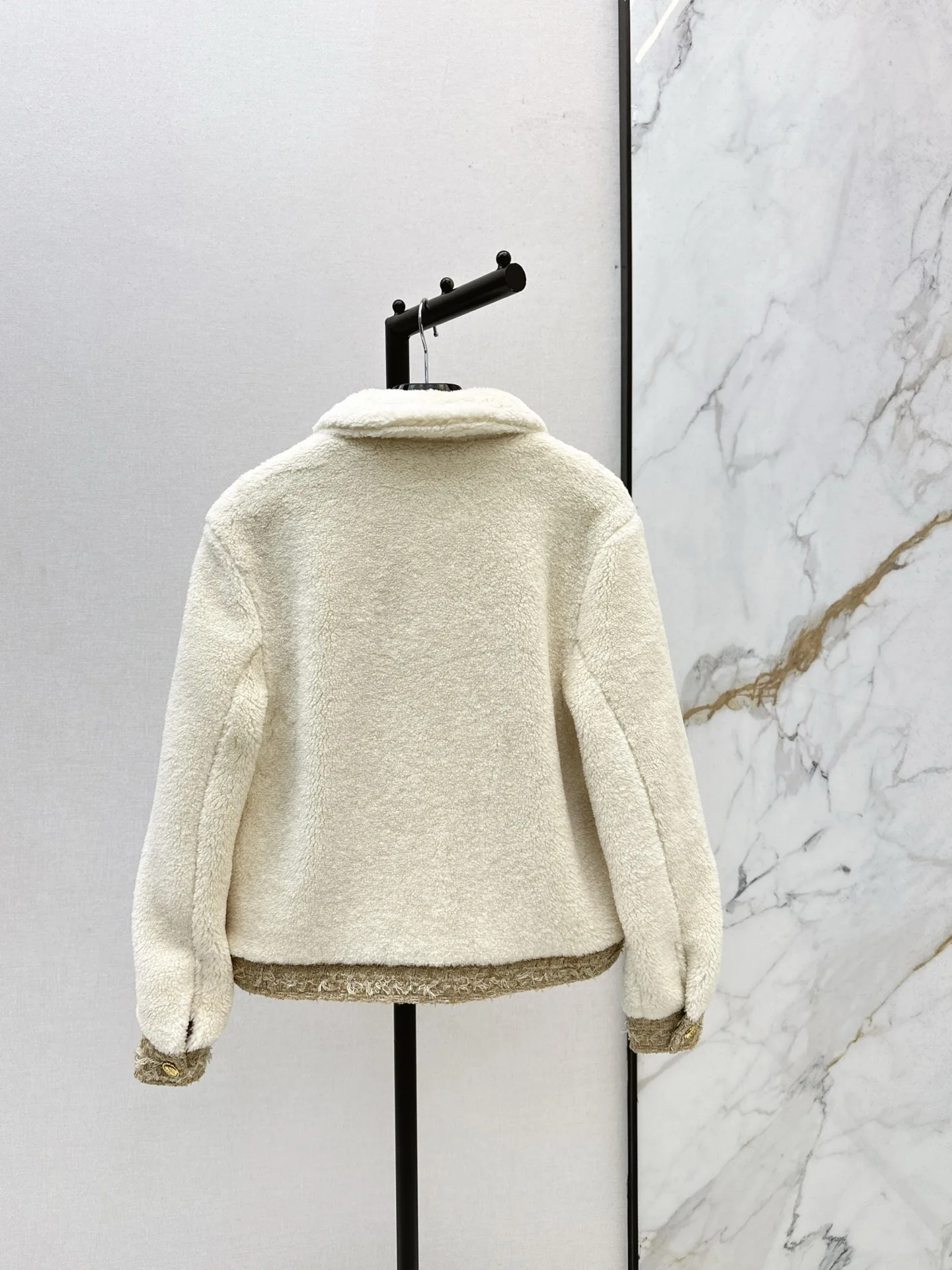 

Высококачественная осенне-зимняя женская вязаная экологически чистая шуба Тедди SU176