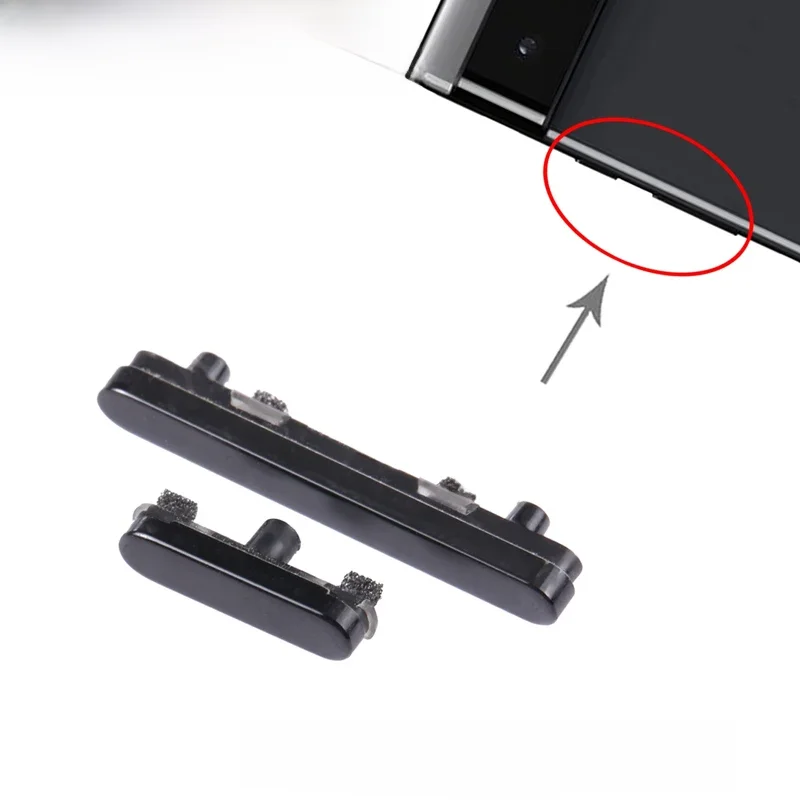 Botão do controle do poder e do volume para o pixel 6 do google, peça sobresselente
