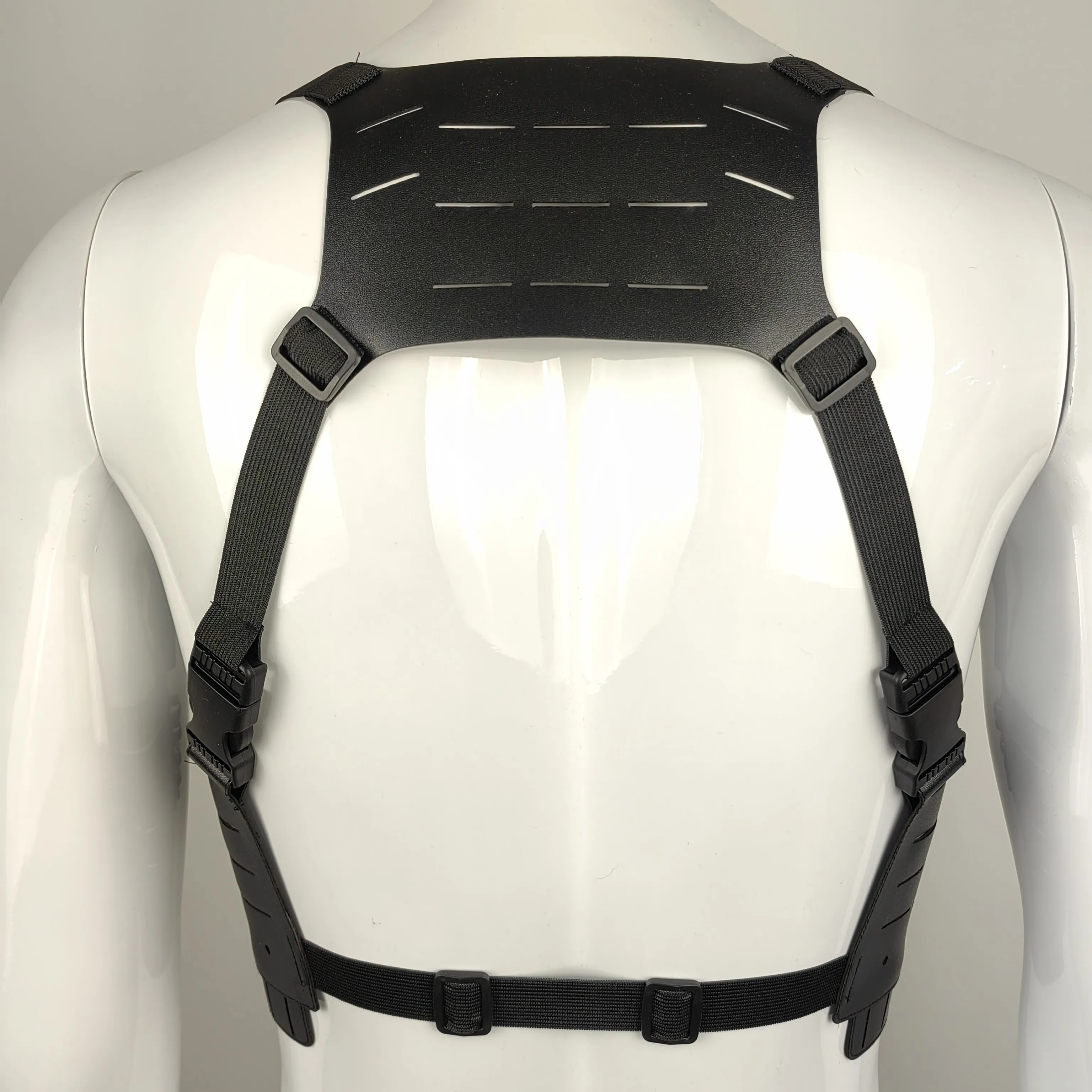 QX Tactical Shoulder Harness Adjustable Vest Strap Quick Release Cosplay Gear Accessory Outdoor Sports Training Apparel - view 4