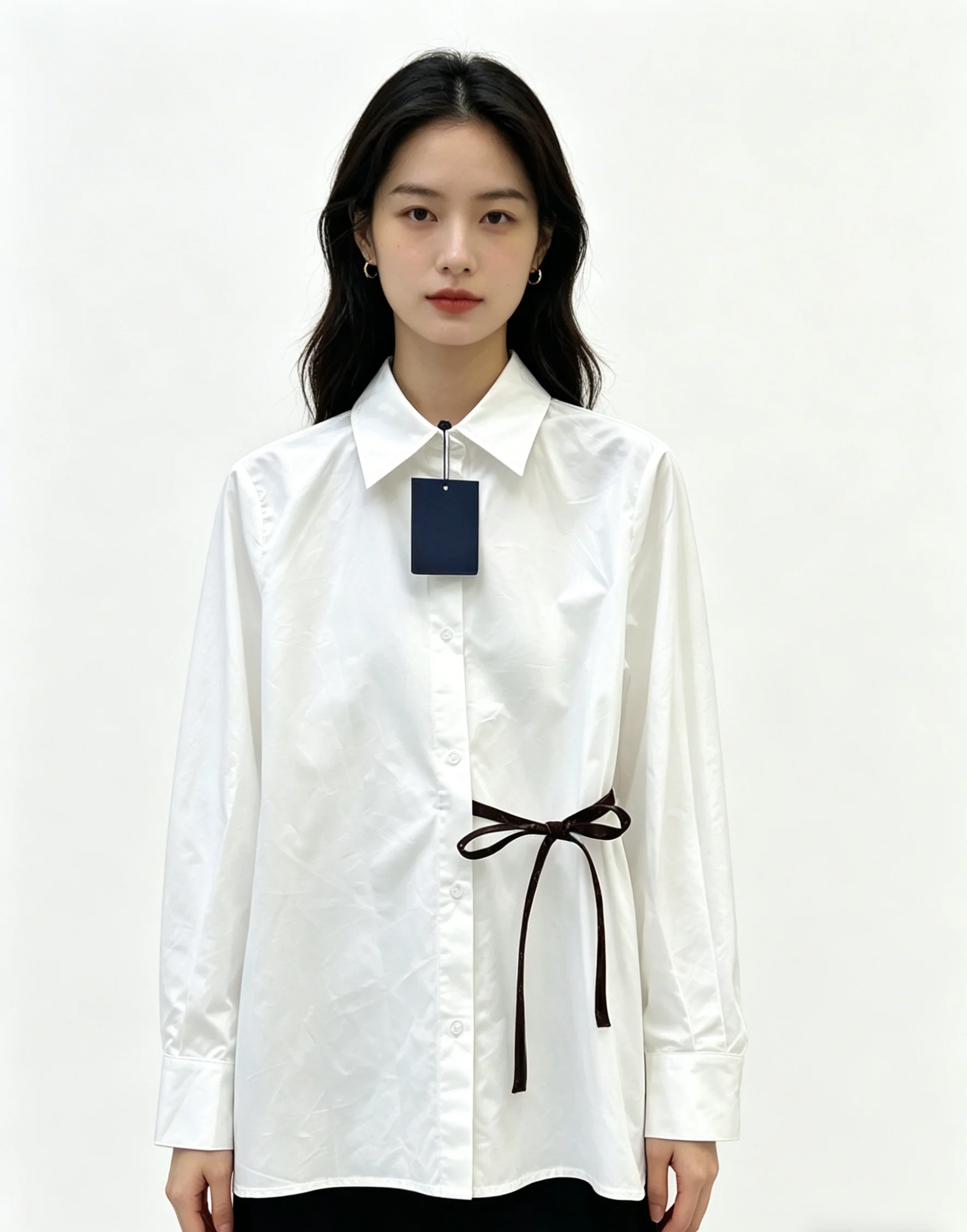 

26Ss Spring/Summer Women's Side-Strap Blouse LH046