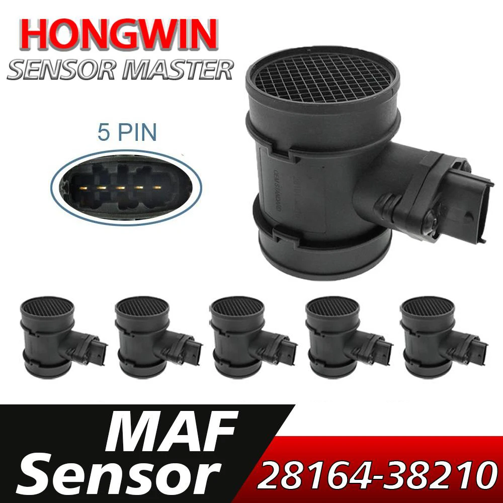 New Mass Air Flow Sensor MAF 0280218111 0986280216 28164-38200 28164-38210 For Hyundai Sonata Kia Optima 2.4L 2.7L V6 1999-2006