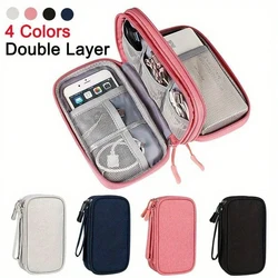 Compact Multi-Functional Travel Data Cable Organizer - Durable Cable, Charger And Accessory Case