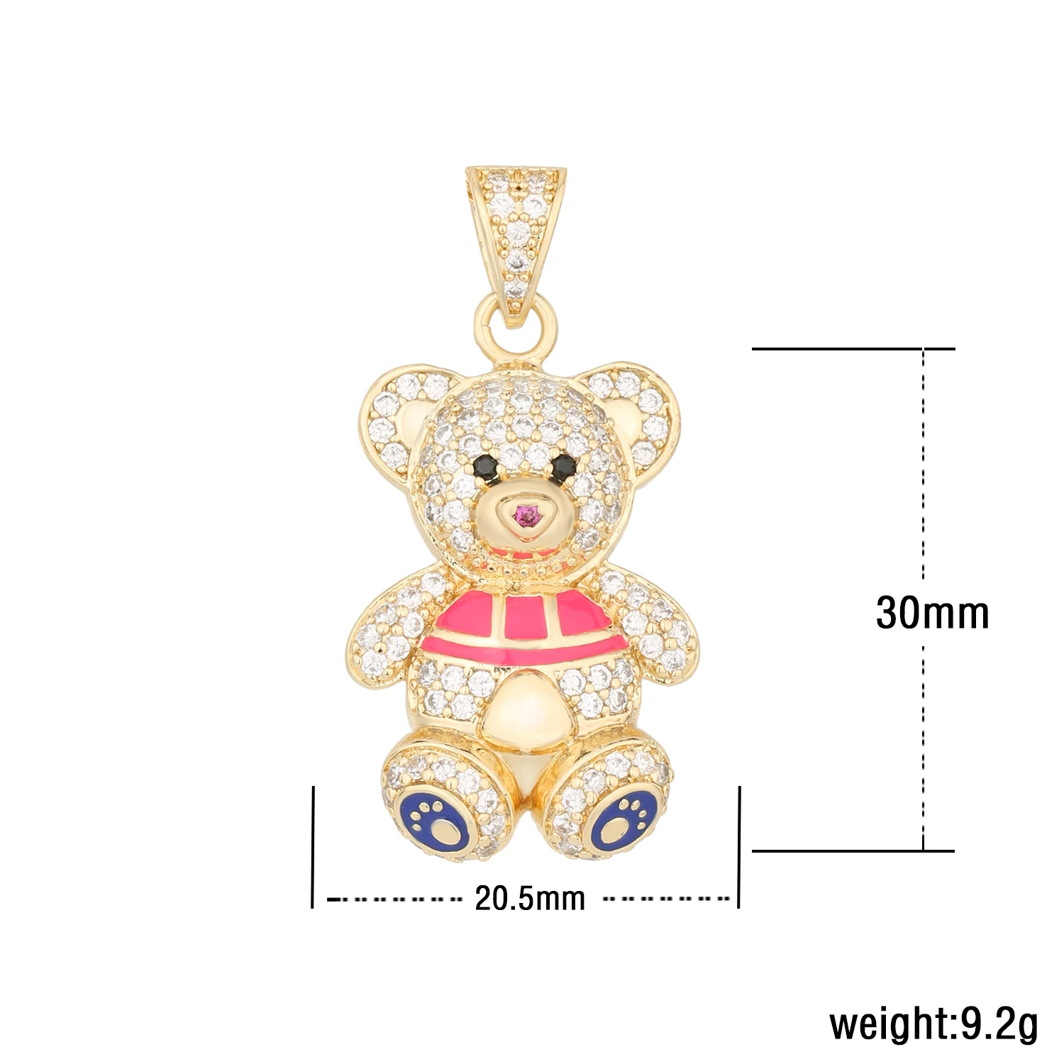 VCT Hapiship Charm Animals Copper Fashion Charms Phone Charms New Arrival